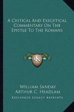 A Critical and Exegetical Commentary on the Epistle to the Romans