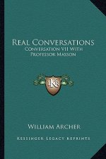 Real Conversations: Conversation VII With Professor Masson