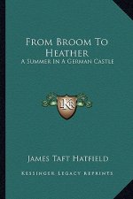 From Broom to Heather: A Summer in a German Castle