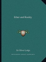 Ether and Reality