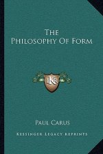 The Philosophy of Form