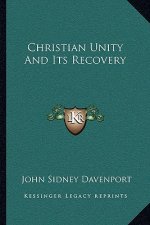 Christian Unity and Its Recovery