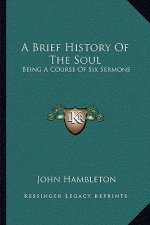A Brief History Of The Soul: Being A Course Of Six Sermons