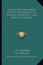 History Of Embalming And Of Preparations In Anatomy, Pathology And Natural History