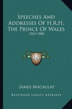 Speeches and Addresses of H.R.H. the Prince of Wales: 1863-1888