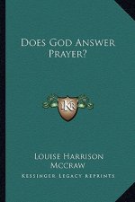 Does God Answer Prayer?