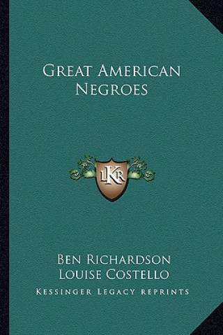 Great American Negroes