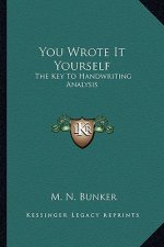 You Wrote It Yourself: The Key to Handwriting Analysis