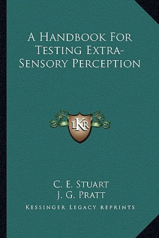 A Handbook for Testing Extra-Sensory Perception