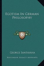 Egotism in German Philosophy