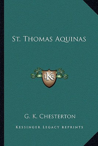 St. Thomas Aquinas