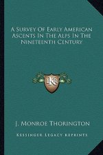 A Survey of Early American Ascents in the Alps in the Nineteenth Century