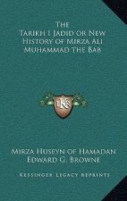 The Tarikh I Jadid or New History of Mirza Ali Muhammad the Bab