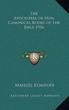 The Apocrypha or Non Canonical Books of the Bible 1936