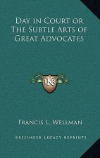Day in Court or the Subtle Arts of Great Advocates