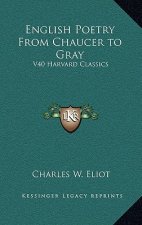 English Poetry from Chaucer to Gray: V40 Harvard Classics