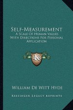 Self-Measurement: A Scale of Human Values with Directions for Personal Application