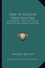 Time in English Verse Rhythm: An Empirical Study of Typical Verses by the Graphic Method