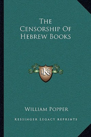 The Censorship of Hebrew Books