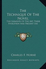 The Technique of the Novel: The Elements of the Art, Their Evolution and Present Use