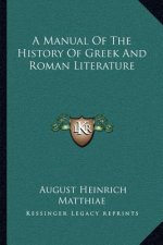 A Manual Of The History Of Greek And Roman Literature