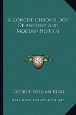 A Concise Chronology Of Ancient And Modern History