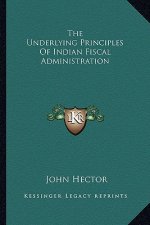 The Underlying Principles of Indian Fiscal Administration