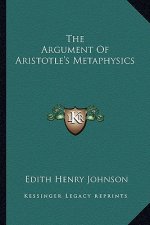 The Argument of Aristotle's Metaphysics