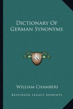 Dictionary of German Synonyms