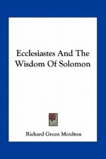 Ecclesiastes and the Wisdom of Solomon