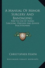 A Manual of Minor Surgery and Bandaging: For the Use of House-Surgeons, Dressers and Junior Practitioners