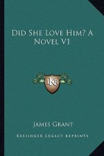 Did She Love Him? a Novel V1