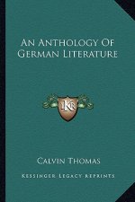 An Anthology of German Literature