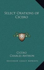 Select Orations of Cicero