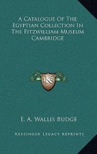 A Catalogue of the Egyptian Collection in the Fitzwilliam Museum Cambridge
