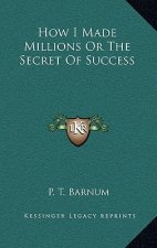 How I Made Millions or the Secret of Success