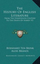 The History Of English Literature: From The Fourteenth Century To The Death Of Surrey V3