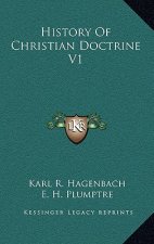 History Of Christian Doctrine V1