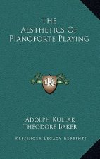 The Aesthetics of Pianoforte Playing