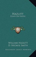 Hazlitt: Essays on Poetry