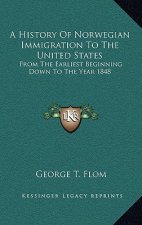 A History Of Norwegian Immigration To The United States: From The Earliest Beginning Down To The Year 1848