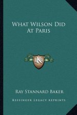 What Wilson Did at Paris