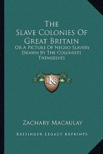 The Slave Colonies of Great Britain: Or a Picture of Negro Slavery Drawn by the Colonists Themselves