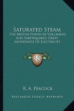 Saturated Steam: The Motive Power in Volcanoes and Earthquakes; Great Importance of Electricity