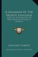 A Grammar of the French Language: For Pupil Teachers and the More Advanced Classes in Schools