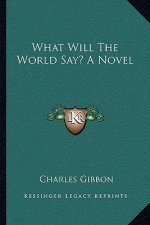What Will the World Say? a Novel