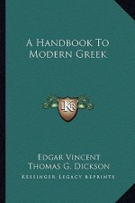A Handbook to Modern Greek