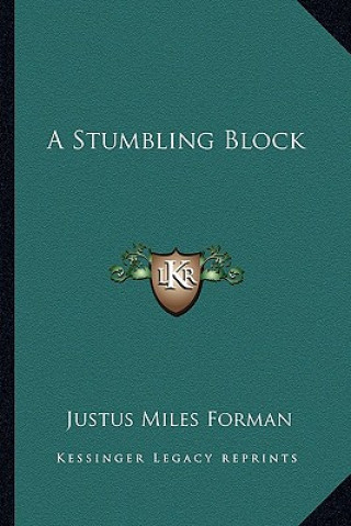 A Stumbling Block