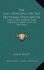 The Lost Principle; Or the Sectional Equilibrium: How It Was Created, How Destroyed, How It May Be Restored