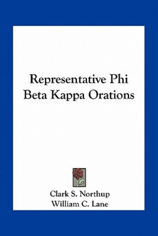 Representative Phi Beta Kappa Orations